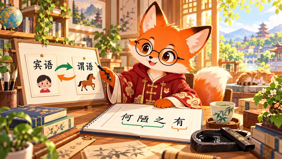 Giáo Trình Tiếng Hán Cổ Đại (Chương 3): Từ Loại Hoạt Dụng, Động Từ Sứ Động – Ý Động & Câu Đảo Tân Ngữ (词类活用与特殊句式) - FoxHSK