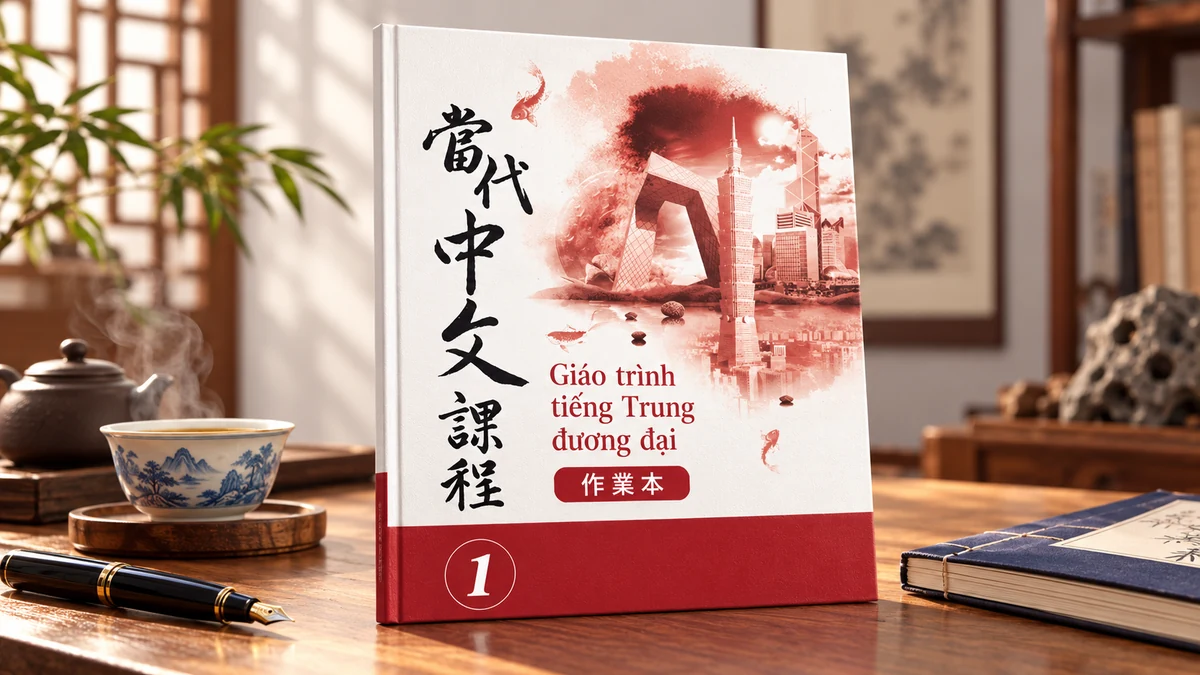 Giáo Trình Tiếng Trung Đương Đại 1 – Sách Bài Tập (當代中文課程 1 作業本 - Bản Tiếng Việt 130 Trang) - Review Chi Tiết & Tải PDF - FoxHSK