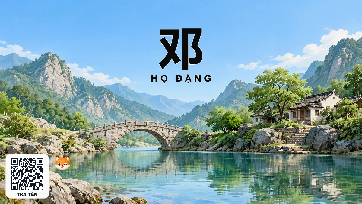 Họ ĐẶNG Trong Tiếng Trung Là Gì? Nguồn Gốc Dòng Họ Đặng, Chữ Hán & Nhân Vật Lịch Sử Kiệt Xuất | FoxHSK