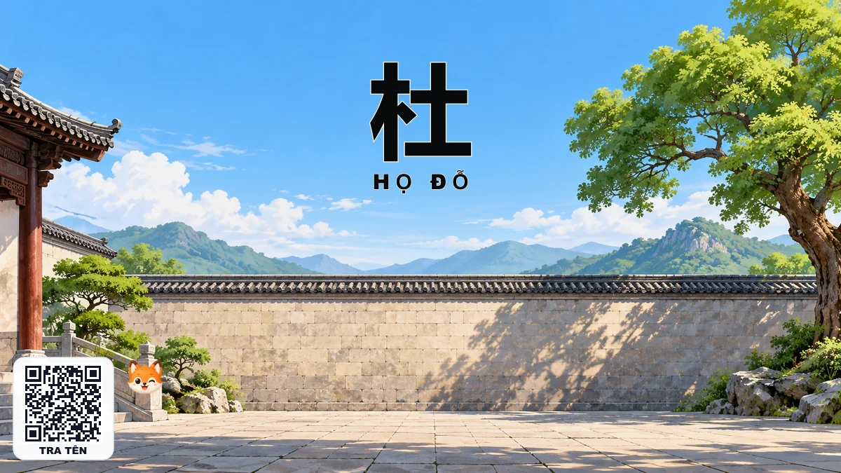 Họ ĐỖ Trong Tiếng Trung Là Gì? Nguồn Gốc Dòng Họ Đỗ, Chữ Hán & Nhân Vật Lịch Sử Kiệt Xuất - FoxHSK