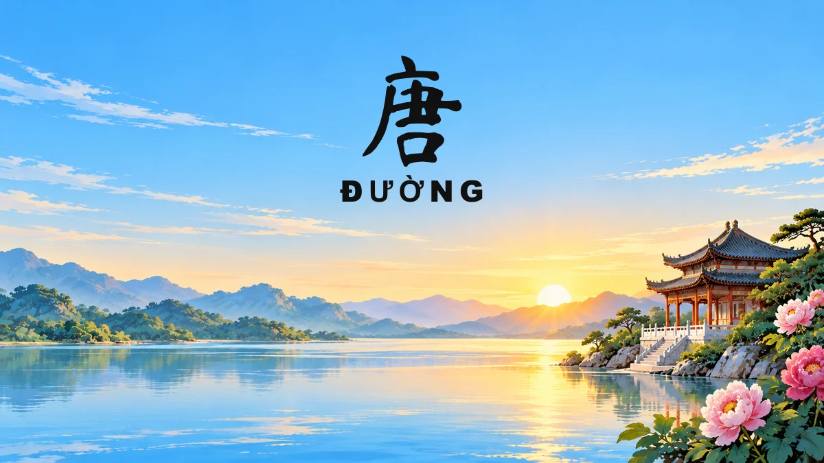Họ ĐƯỜNG Trong Tiếng Trung Là Gì? Nguồn Gốc Dòng Họ Đường, Chữ Hán & Nhân Vật Lịch Sử Kiệt Xuất - FoxHSK