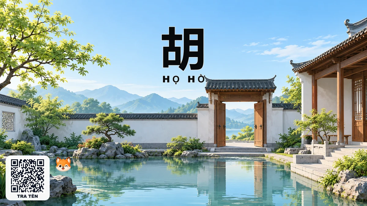 Họ HỒ Trong Tiếng Trung Là Gì? Nguồn Gốc Dòng Họ Hồ, Chữ Hán & Nhân Vật Lịch Sử Kiệt Xuất - FoxHSK