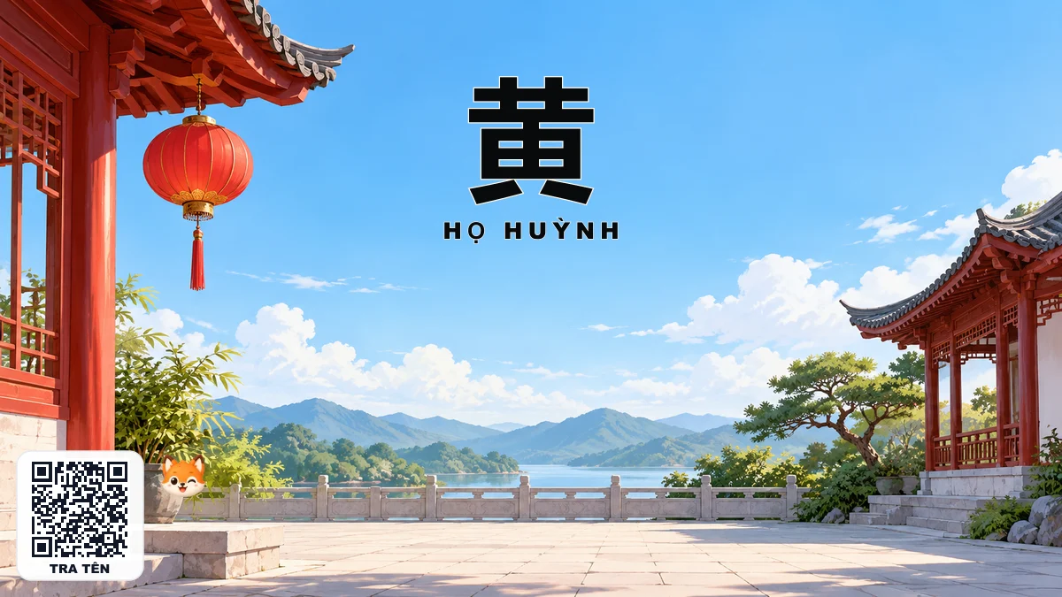 Họ HUỲNH Trong Tiếng Trung Là Gì? Nguồn Gốc Dòng Họ Huỳnh, Chữ Hán & Nhân Vật Lịch Sử Kiệt Xuất - FoxHSK