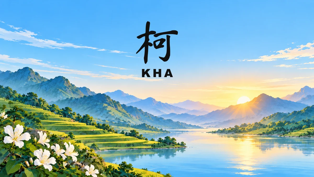 Họ KHA Trong Tiếng Trung Là Gì? Nguồn Gốc Dòng Họ Kha, Chữ Hán & Nhân Vật Lịch Sử Kiệt Xuất - FoxHSK