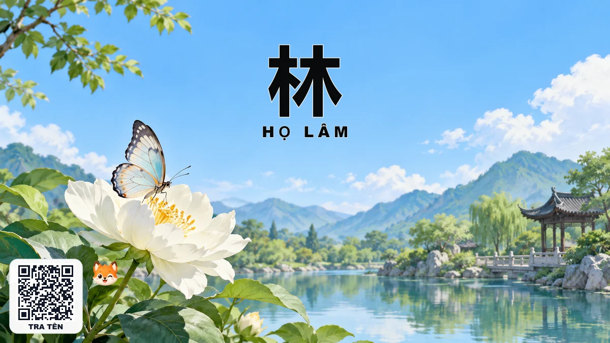 Họ LÂM Trong Tiếng Trung Là Gì? Nguồn Gốc Dòng Họ Lâm, Chữ Hán & Nhân Vật Lịch Sử Kiệt Xuất - FoxHSK