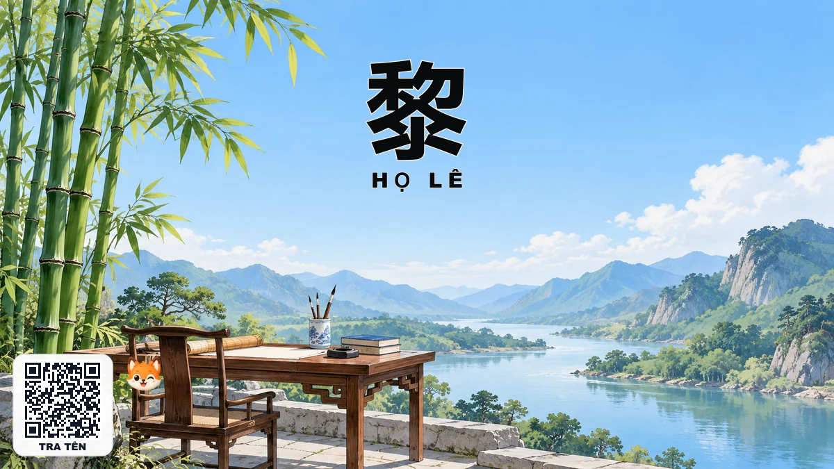 Họ LÊ Trong Tiếng Trung Là Gì? Nguồn Gốc Dòng Họ Lê, Chữ Hán & Nhân Vật Lịch Sử Kiệt Xuất - FoxHSK