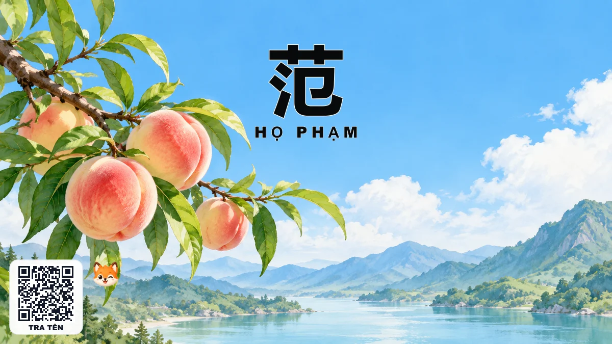 Họ PHẠM Trong Tiếng Trung Là Gì? Nguồn Gốc Dòng Họ Phạm, Chữ Hán & Nhân Vật Lịch Sử Kiệt Xuất - FoxHSK
