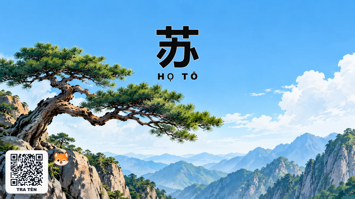 Họ TÔ Trong Tiếng Trung Là Gì? Nguồn Gốc Dòng Họ Tô, Chữ Hán & Nhân Vật Lịch Sử Kiệt Xuất | FoxHSK