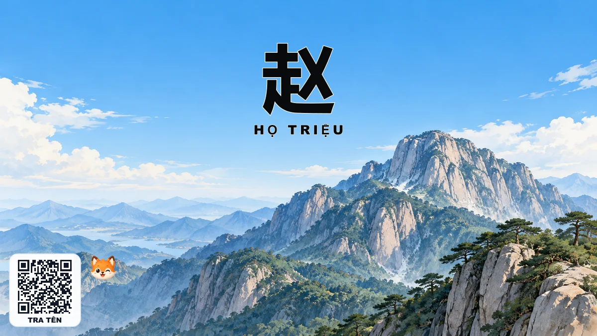Họ TRIỆU Trong Tiếng Trung Là Gì? Nguồn Gốc Dòng Họ Triệu, Chữ Hán & Nhân Vật Lịch Sử Kiệt Xuất - FoxHSK