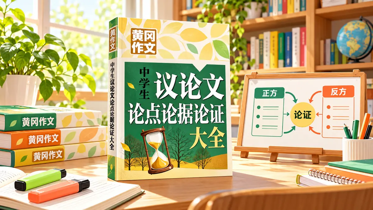 Tải Sách Hoàng Cương Tác Văn: Toàn Tập Luận Điểm, Luận Cứ & Luận Chứng Văn Nghị Luận Trung Học (黄冈作文:中学生议论文论点论据论证大全 – Cung Huân Chủ Biên) - Bản Số Hóa & PDF Miễn Phí - FoxHSK