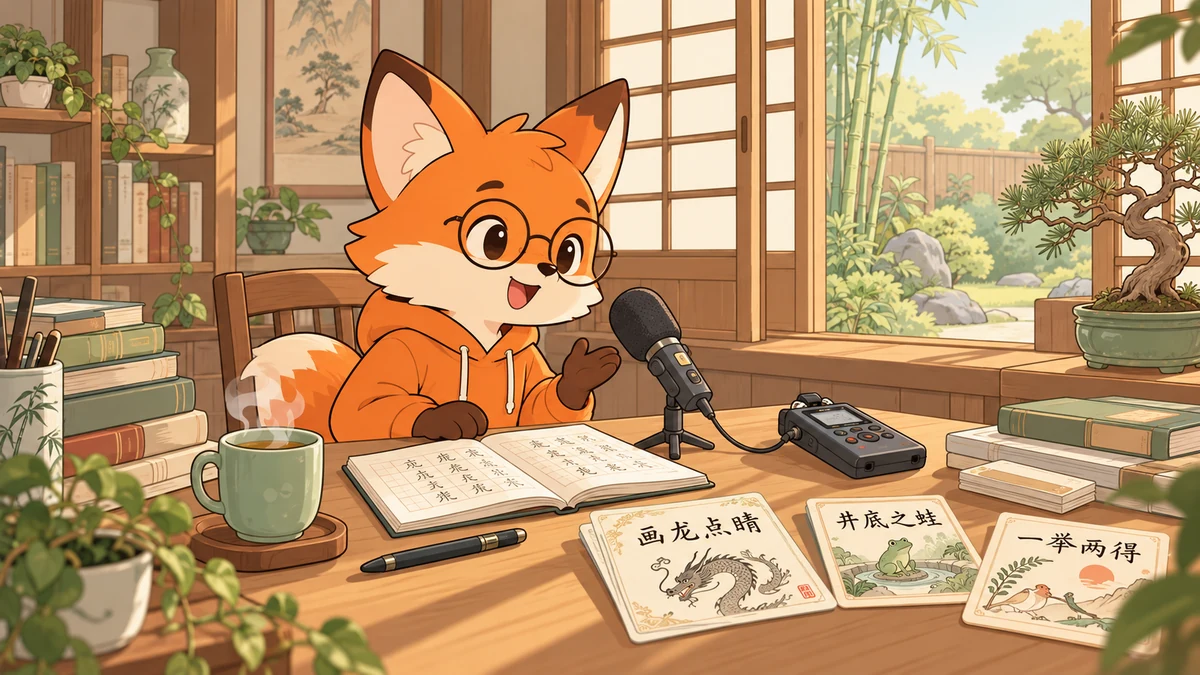 Bí Quyết Học Thành Ngữ Chengyu, Tự Lắng Nghe Phát Âm Và Nhập Vai Luyện Nói Tiếng Trung - FoxHSK