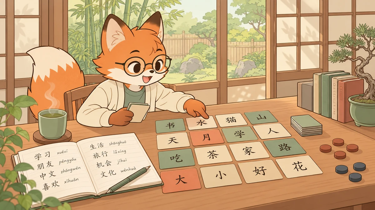 Học Tiếng Trung Qua Board Game Codenames: Đột Phá Phản Xạ Từ Vựng HSK - FoxHSK