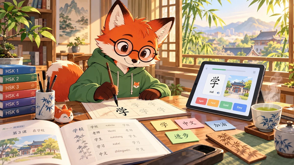 Học Tiếng Trung Qua Giao Tiếp: Bí Quyết Cân Bằng Giữa Ứng Dụng Và Luyện Đề Chuẩn HSK - FoxHSK