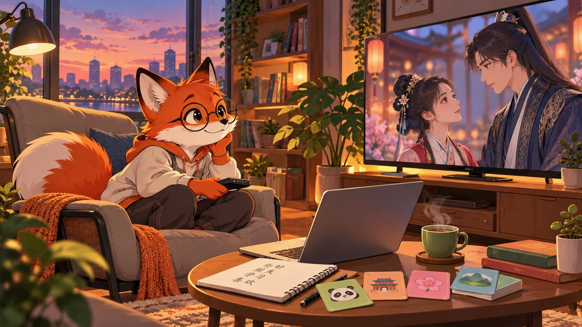 Học Tiếng Trung Qua Phim Truyền Hình: Bí Quyết Đột Phá Kỹ Năng Nghe Hiểu - FoxHSK