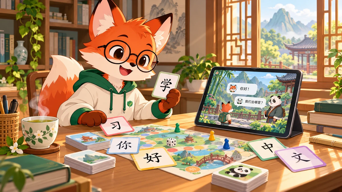 Bí Quyết Học Và Dạy Tiếng Trung Qua Trò Chơi: Kích Hoạt Tư Duy Thực Chiến - FoxHSK