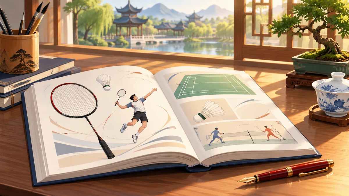 Học Tiếng Trung Theo Chủ Đề Môn Cầu Lông Trong Tiếng Trung - FoxHSK