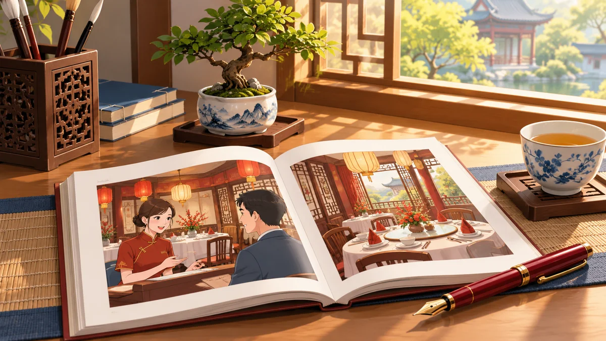 Học Tiếng Trung Theo Chủ Đề Đặt Chỗ Trong Nhà Hàng Trong Tiếng Trung - FoxHSK