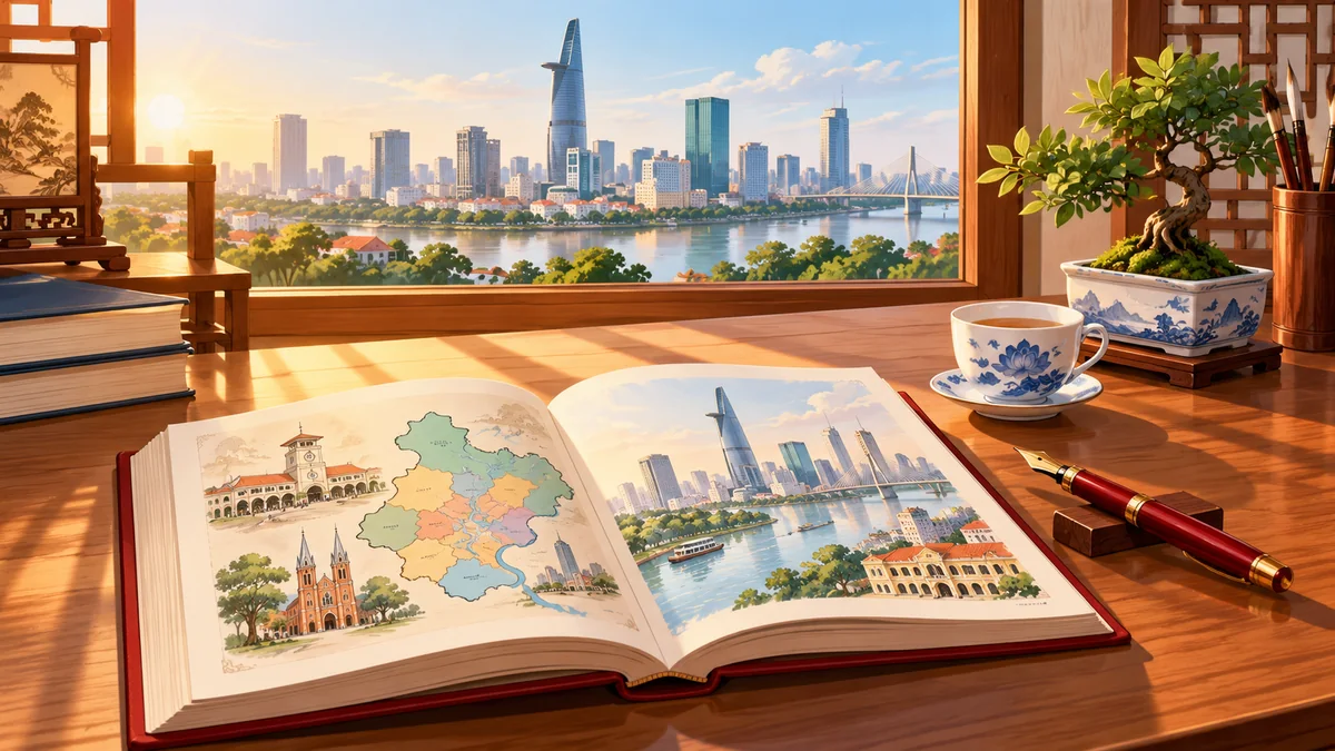 Học Tiếng Trung Theo Chủ Đề Quận Huyện O Thành Phố Hồ Chí Minh Trong Tiếng Trung - FoxHSK