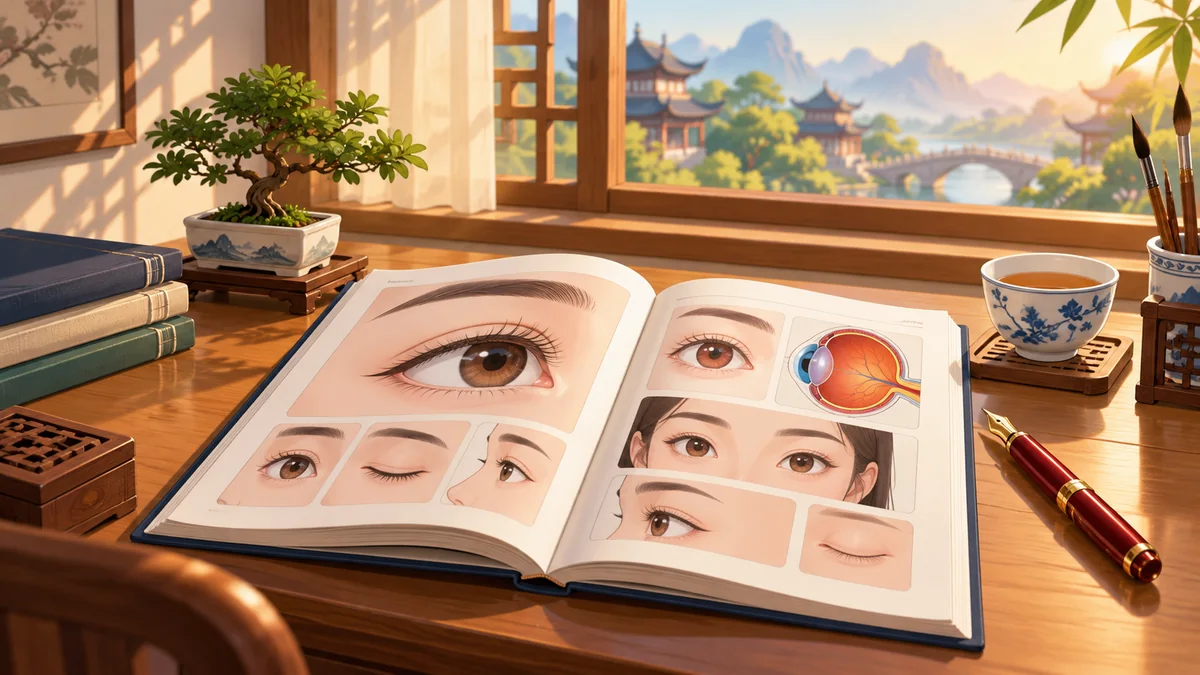 Học Tiếng Trung Theo Chủ Đề Mắt Trong Tiếng Trung - FoxHSK