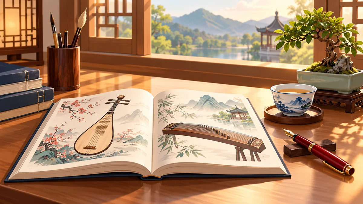 Học Tiếng Trung Theo Chủ Đề Nhạc Trong Tiếng Trung - FoxHSK