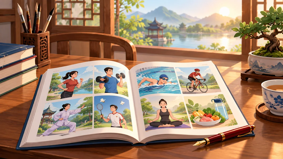 Học Tiếng Trung Theo Chủ Đề Tiếng Trung Chủ Đề Tập Thể Thao Nâng Cao Sức Khỏe - FoxHSK
