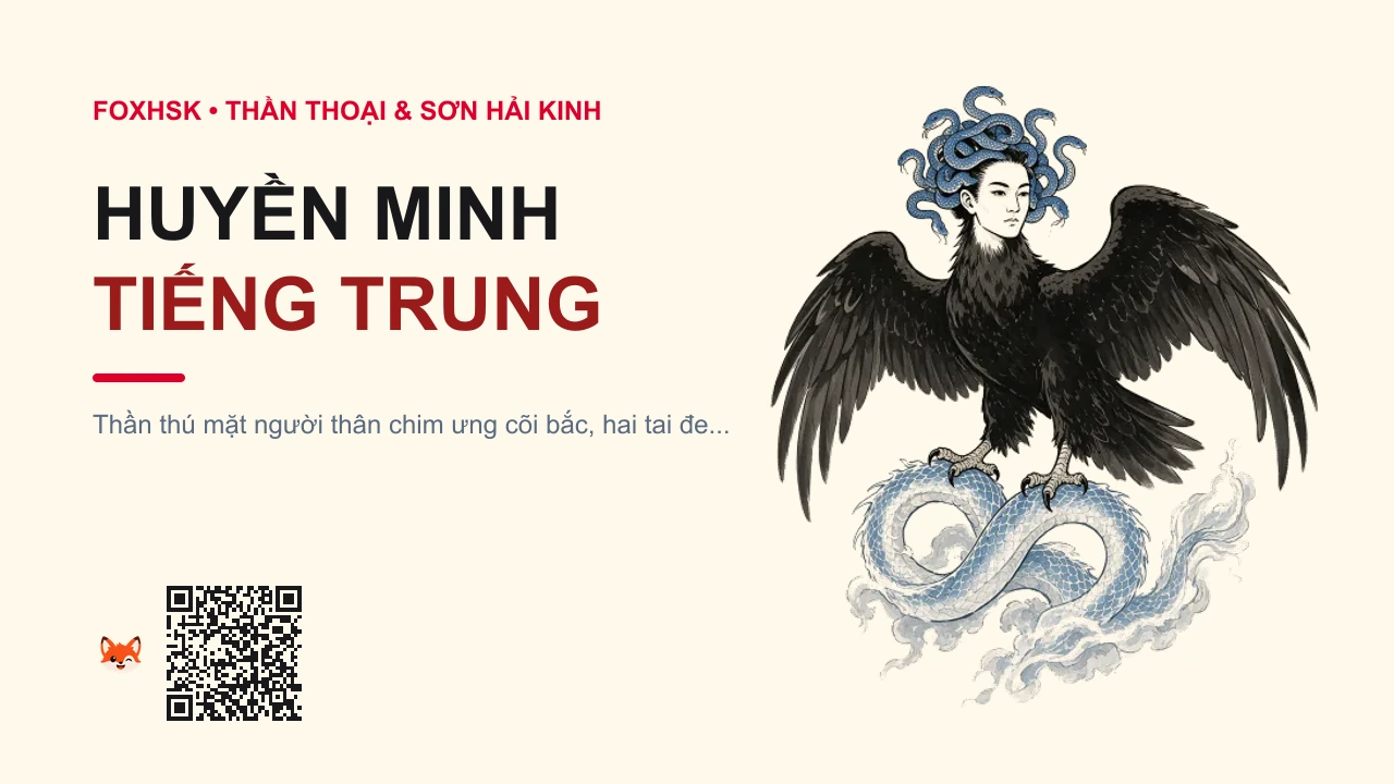 Huyền Minh Tiếng Trung Là Gì? (玄冥 - xuánmíng) • Nguồn Gốc Sơn Hải Kinh • Đại Hoang, Dấu Ấn Pop Culture & Phương Pháp Hóa Giải - FoxHSK