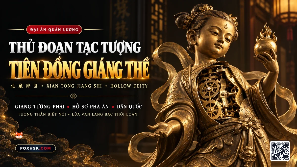 Kỳ Án Tiên Đồng Giáng Thế (仙童降世): Thuật Tạc Tượng Khoét Rỗng Lừa Vạn Lạng Quân Lương Thời Dân Quốc - FoxHSK