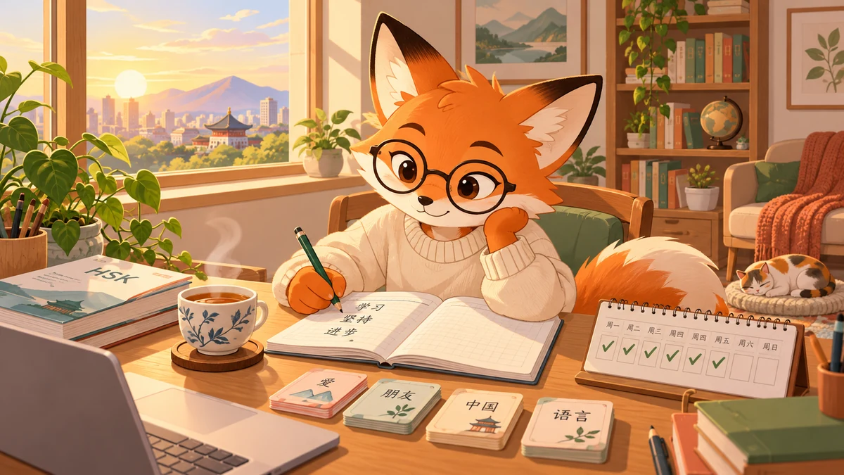 Bí Quyết Hiện Thực Hóa Mục Tiêu Học Tiếng Trung Không Bao Giờ Bỏ Cuộc - FoxHSK