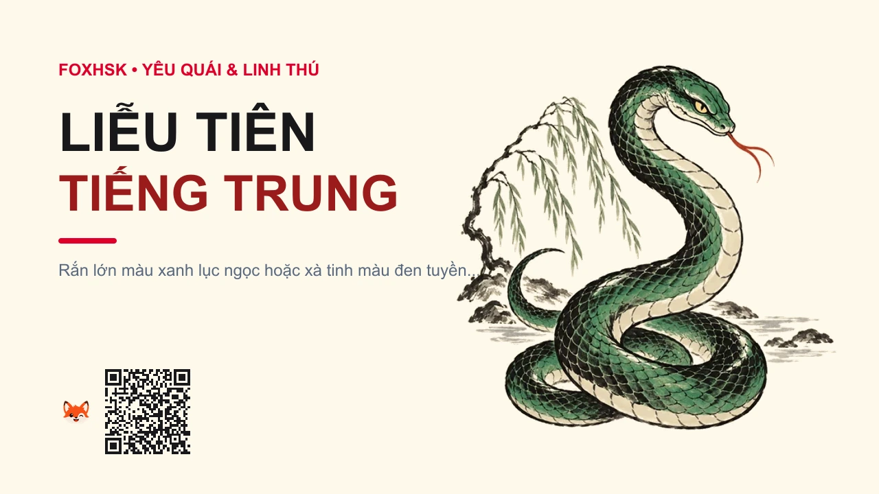 Liễu Tiên Tiếng Trung Là Gì? (柳仙 - liǔxiān) • Nguồn Gốc Tín ngưỡng Ngũ Đại Tiên, Dấu Ấn Pop Culture & Phương Pháp Hóa Giải - FoxHSK