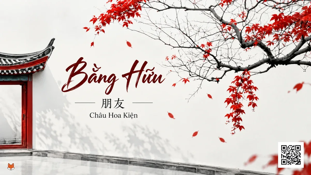Lời Bài Hát Bằng Hữu (朋友) – Châu Hoa Kiện (Pinyin + Lời Dịch Chuẩn Nhất) - FoxHSK