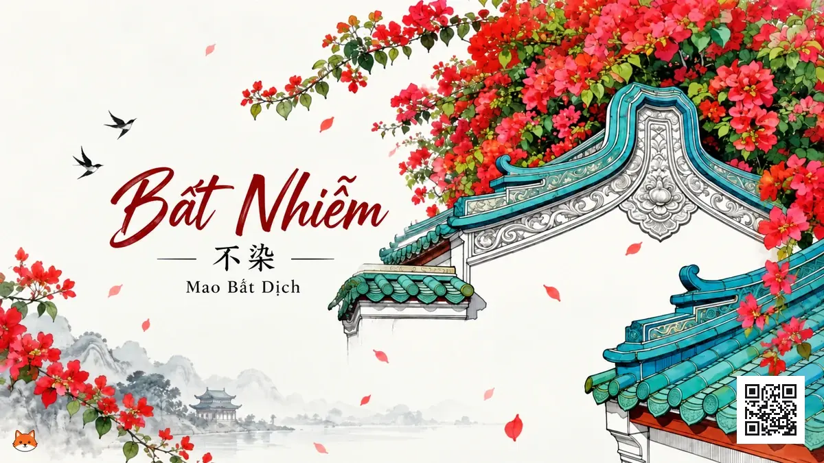 Lời Bài Hát Bất Nhiễm (不染) – Mao Bất Dịch (Pinyin + Lời Dịch Chuẩn Nhất) - FoxHSK