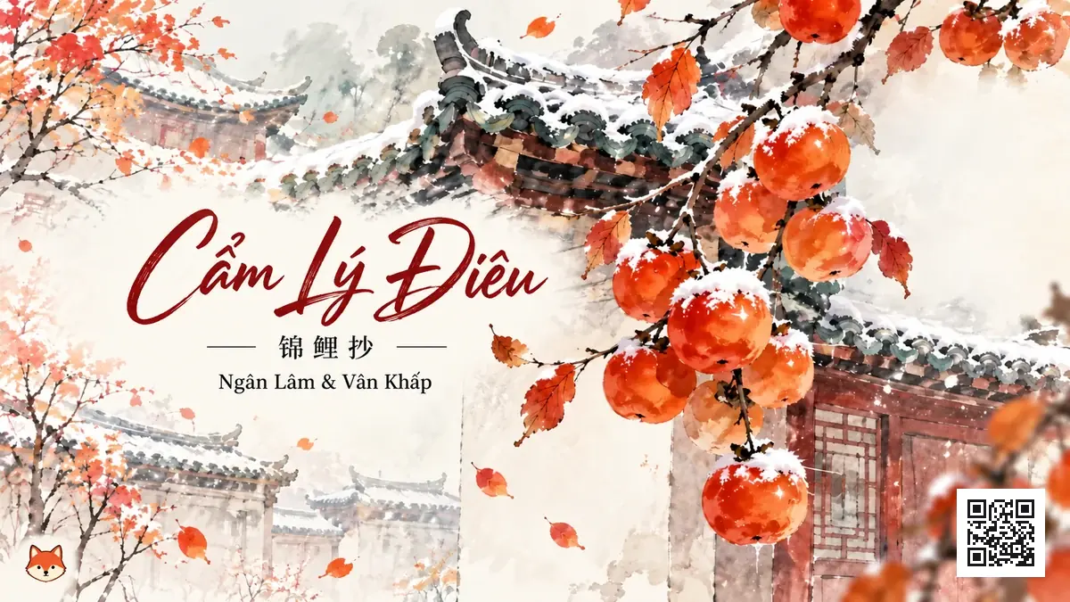 Lời Bài Hát Cẩm Lý Điêu (锦鲤抄) – Ngân Lâm & Vân Khấp (Pinyin + Lời Dịch) - FoxHSK