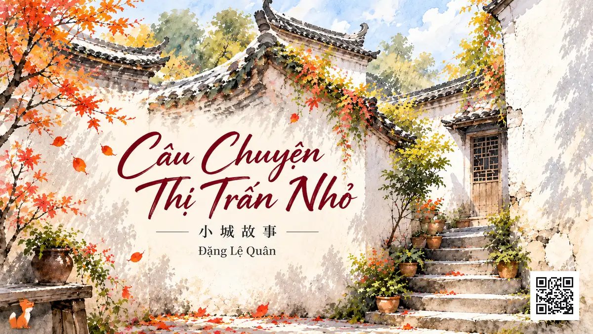 Lời Bài Hát Câu Chuyện Thị Trấn Nhỏ (小城故事) – Đặng Lệ Quân (Pinyin + Lời Dịch Chuẩn) - FoxHSK