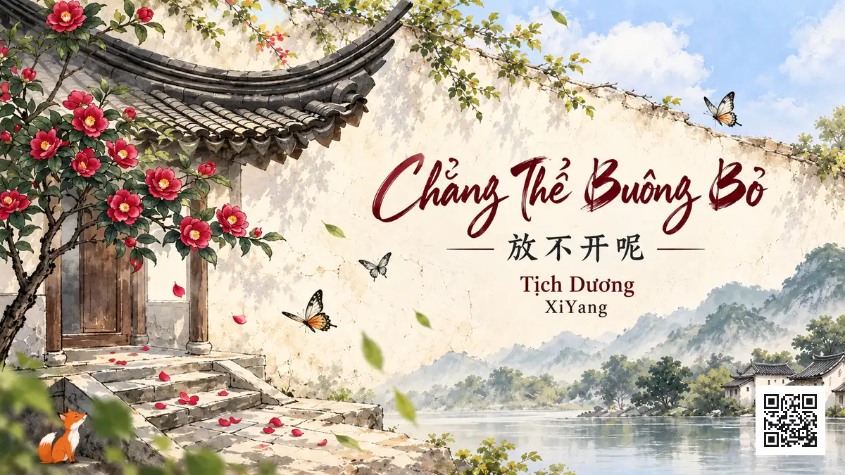 Lời Bài Hát Chẳng Thể Buông Bỏ (放不开呢) – Tịch Dương / XiYang (Pinyin + Lời Dịch Chuẩn) - FoxHSK