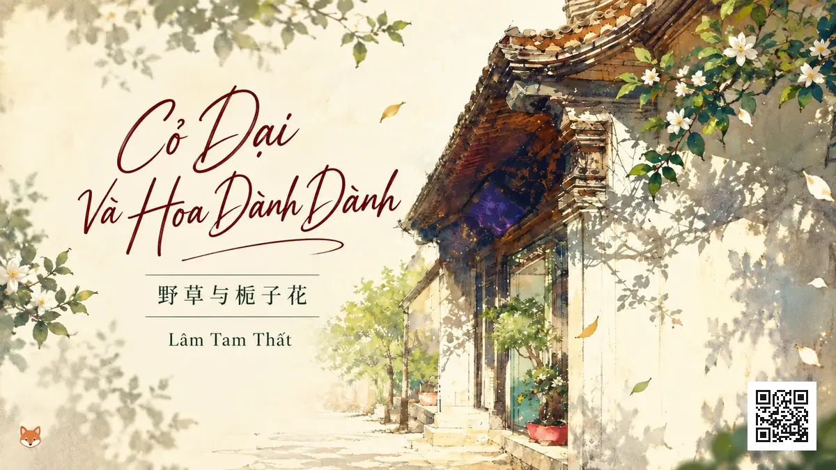 Lời Bài Hát Cỏ Dại Và Hoa Dành Dành (野草与栀子花) – Lâm Tam Thất (Pinyin + Lời Dịch Chuẩn Nhất) - FoxHSK