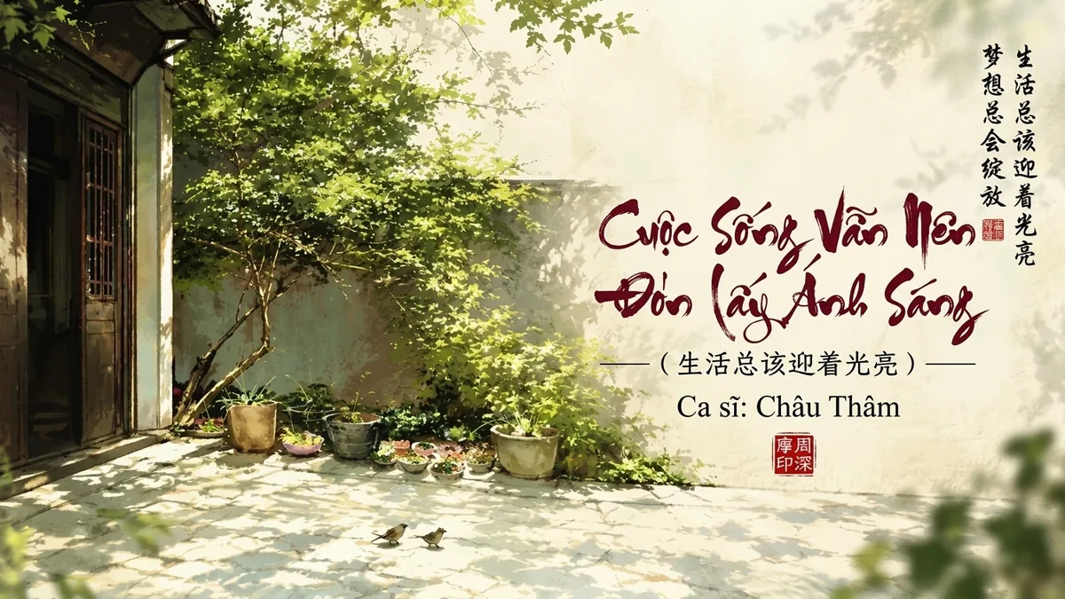 Lời Bài Hát Cuộc Sống Vẫn Nên Đón Lấy Ánh Sáng (生活总该迎着光) – Châu Thâm (Pinyin + Lời Dịch Chuẩn) - FoxHSK