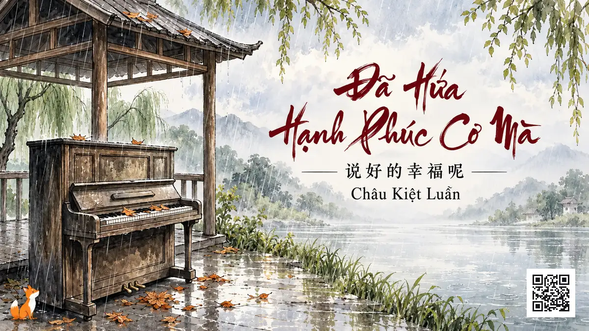 Lời Bài Hát Đã Hứa Hạnh Phúc Cơ Mà (说好的幸福呢) – Châu Kiệt Luân (Pinyin + Lời Dịch Chuẩn) - FoxHSK