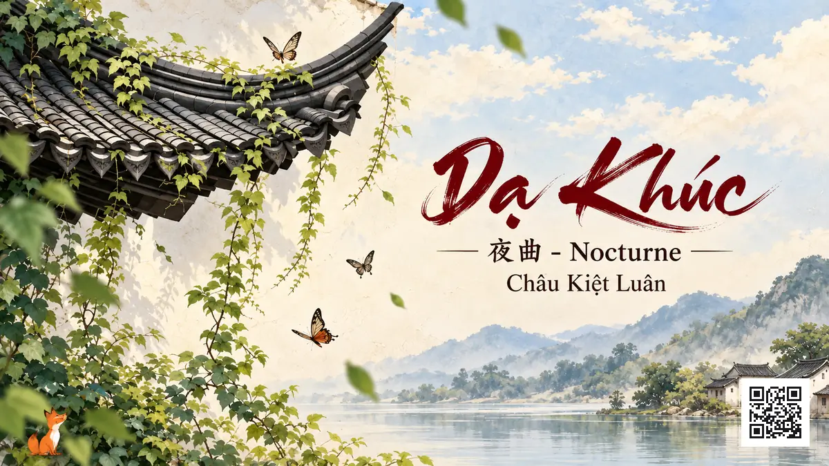 Lời Bài Hát Dạ Khúc (夜曲 - Nocturne) – Châu Kiệt Luân (Pinyin + Lời Dịch Chuẩn) - FoxHSK