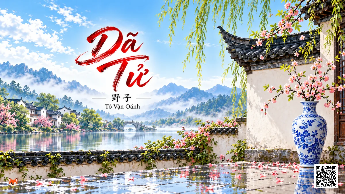 Lời Bài Hát Dã Tử (野子) – Tô Vận Oánh (Sing My Song) (Pinyin + Lời Dịch Chuẩn) - FoxHSK