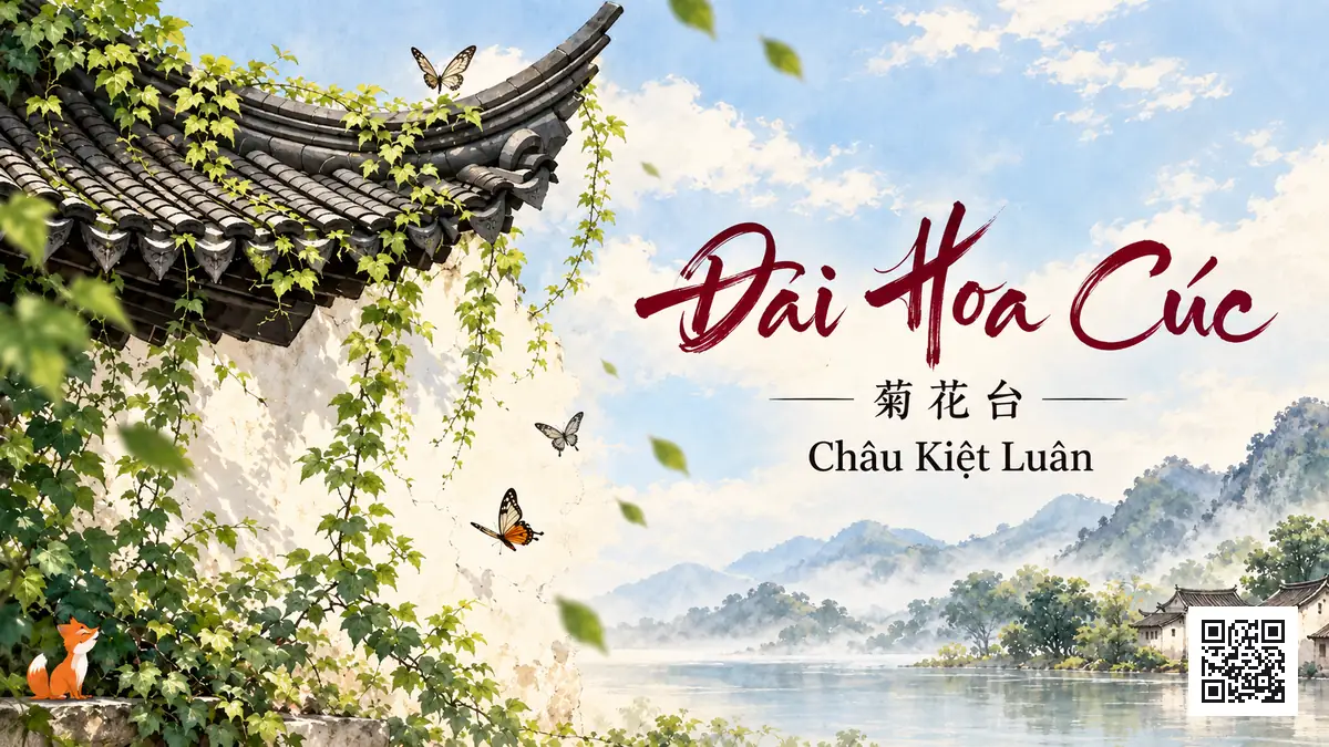 Lời Bài Hát Đài Hoa Cúc (菊花台) – Châu Kiệt Luân (Pinyin + Lời Dịch Chuẩn) - FoxHSK