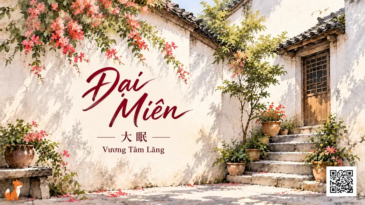 Lời Bài Hát Đại Miên (大眠) – Vương Tâm Lăng (Pinyin + Lời Dịch Chuẩn) - FoxHSK