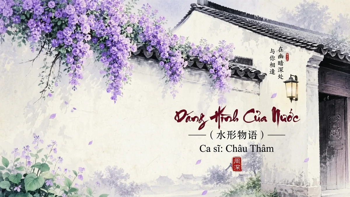 Lời Bài Hát Dáng Hình Của Nước (水形物语) – Châu Thâm (Pinyin + Lời Dịch Chuẩn) - FoxHSK