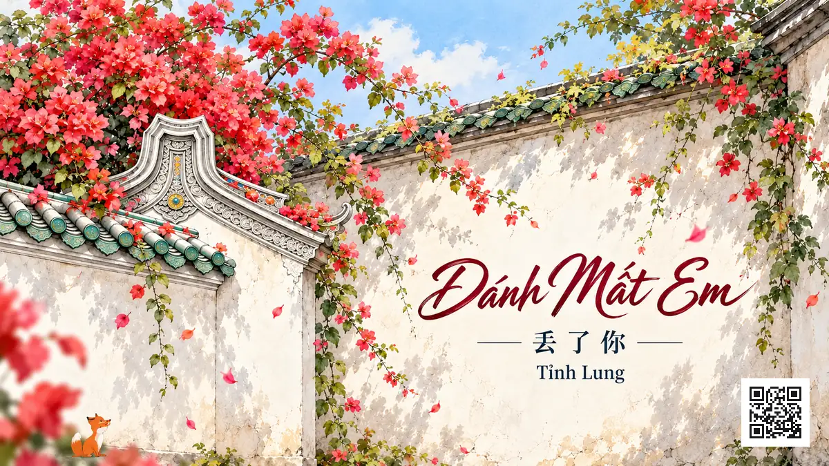 Lời Bài Hát Đánh Mất Em (丢了你) – Tỉnh Lung (Pinyin + Lời Dịch Chuẩn) - FoxHSK