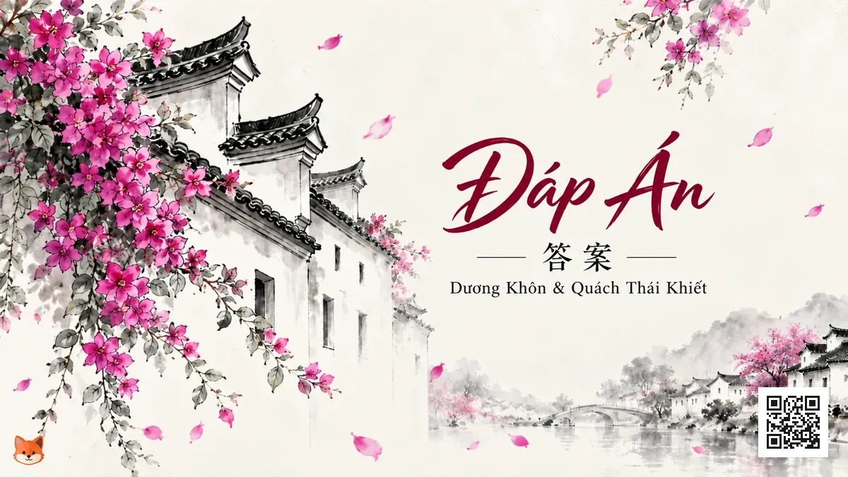 Lời Bài Hát Đáp Án (答案) – Dương Khôn & Quách Thái Khiết (Pinyin + Lời Dịch) - FoxHSK