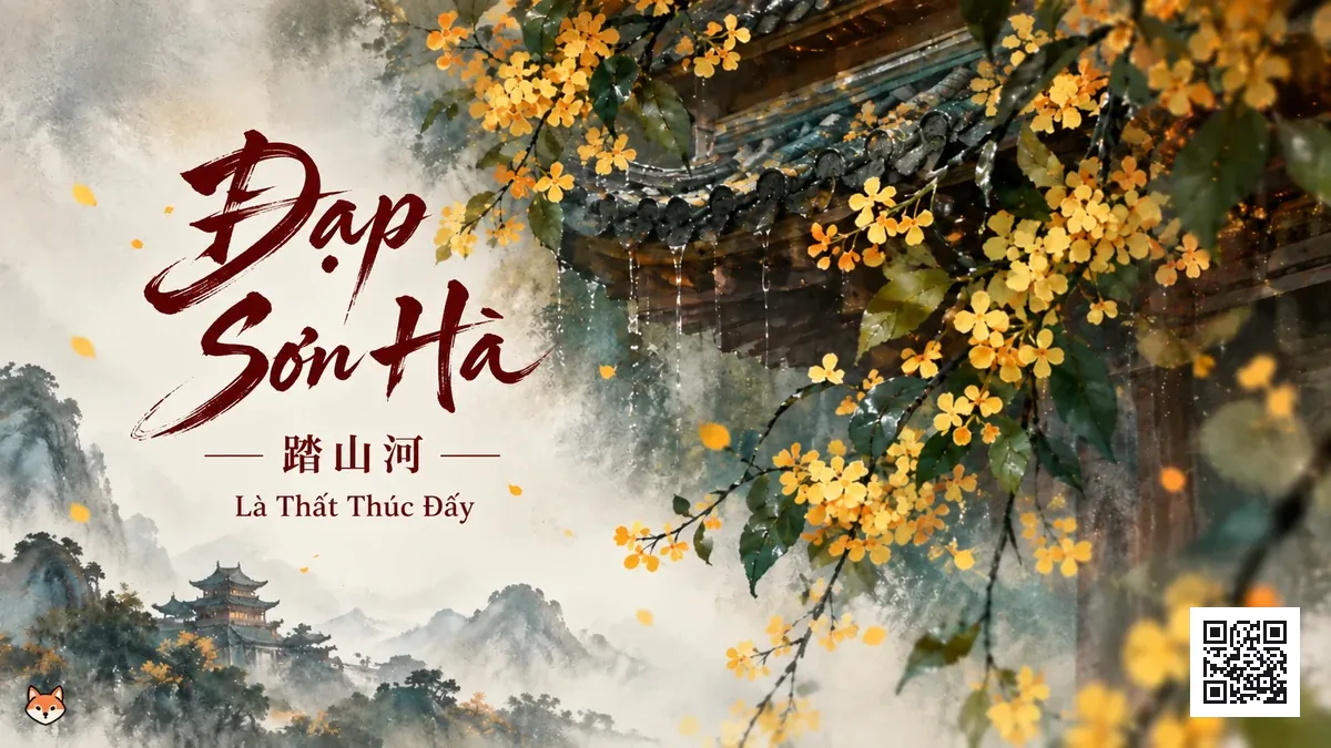 Lời Bài Hát Đạp Sơn Hà (踏山河) – Là Thất Thúc Đấy (Pinyin + Lời Dịch) - FoxHSK