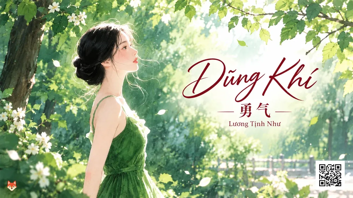 Lời Bài Hát Dũng Khí (勇气) – Lương Tịnh Như (Pinyin + Lời Dịch Chuẩn Nhất) - FoxHSK