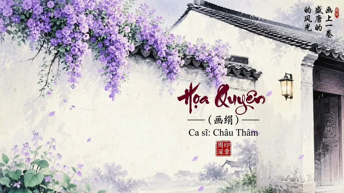Lời Bài Hát Họa Quyên (画绢) – Châu Thâm (Pinyin + Lời Dịch Chuẩn) - FoxHSK