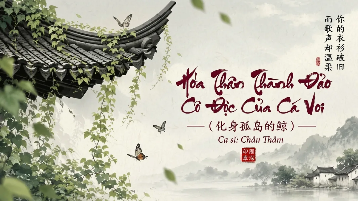 Lời Bài Hát Hóa Thân Thành Đảo Cô Độc Của Cá Voi (化身孤岛的鲸) – Châu Thâm (Pinyin + Lời Dịch Chuẩn) - FoxHSK