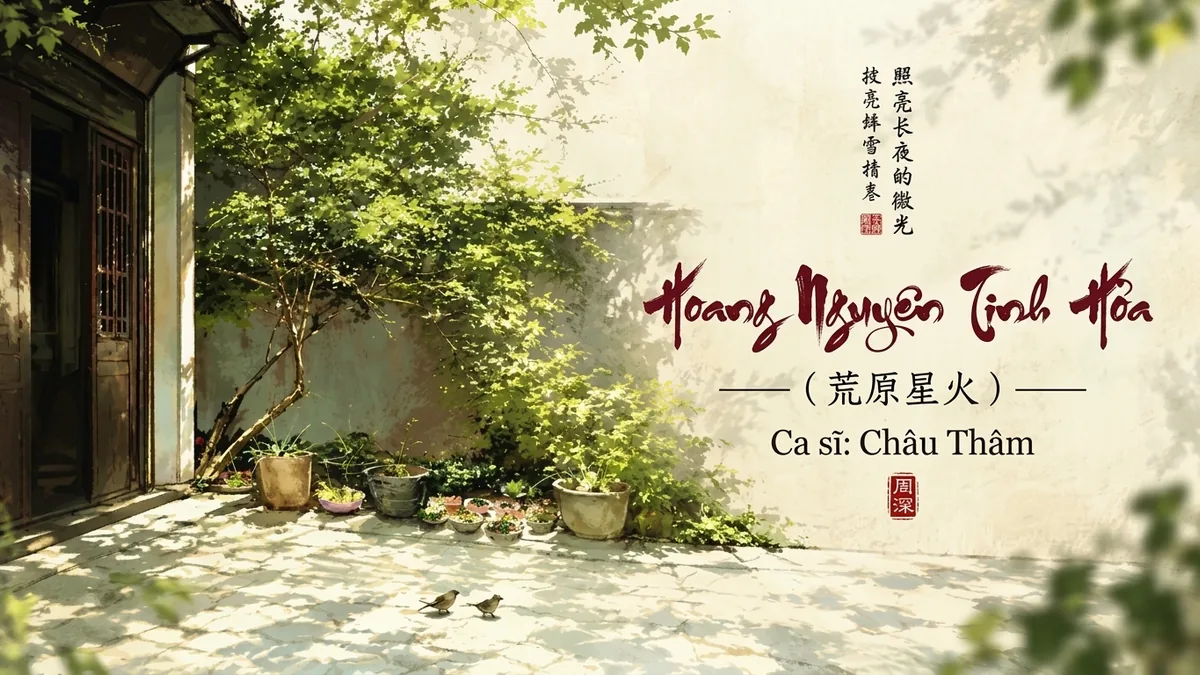 Lời Bài Hát Hoang Nguyên Tinh Hỏa (荒原星火) – Châu Thâm (Pinyin + Lời Dịch Chuẩn) - FoxHSK