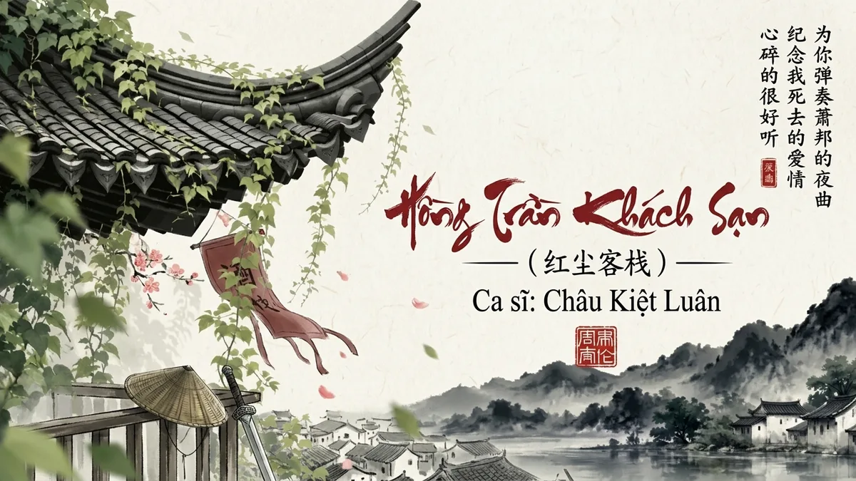 Lời Bài Hát Hồng Trần Khách Sạn (红尘客栈) – Châu Kiệt Luân (Pinyin + Lời Dịch Chuẩn) - FoxHSK
